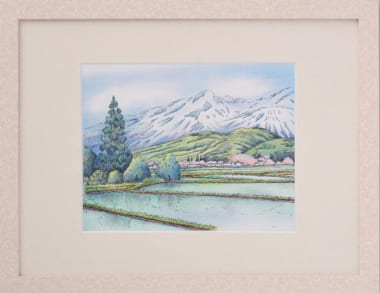 色鉛筆画・ぬり絵