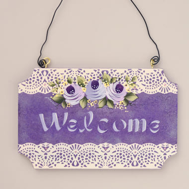 バラのウエルカムボード