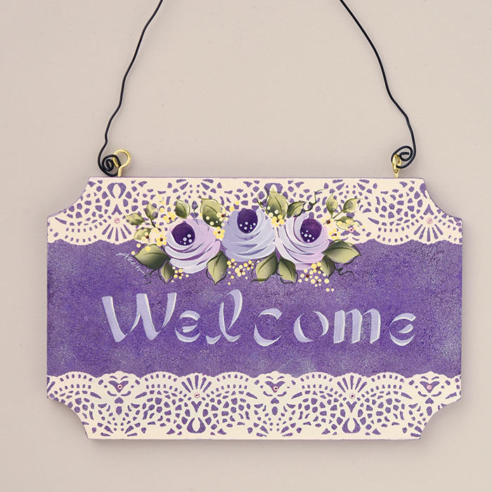 バラのウエルカムボード