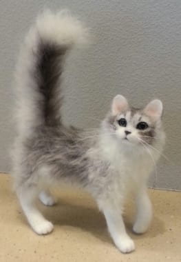 リアル羊毛フェルト　愛犬・愛猫を作る