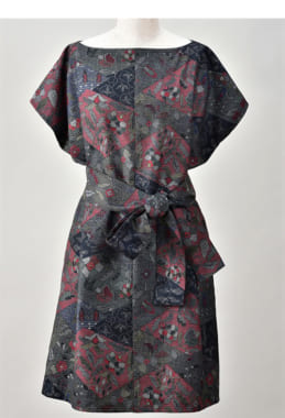 洋裁　まっすぐ縫いのきものリメイク（３ヶ月講座）