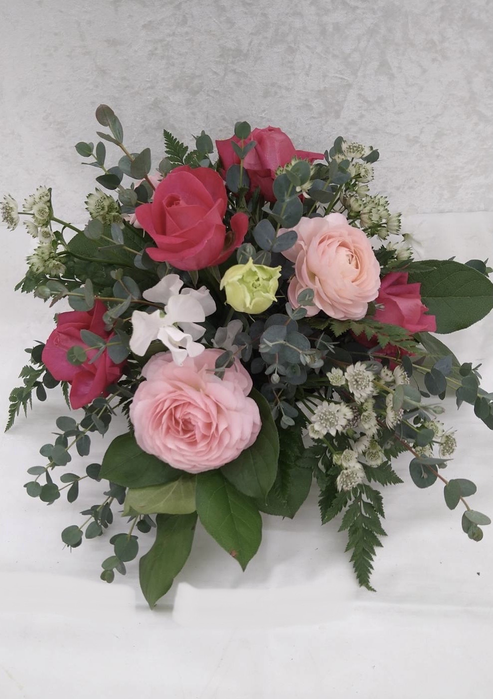 テーブルフラワーアレンジ