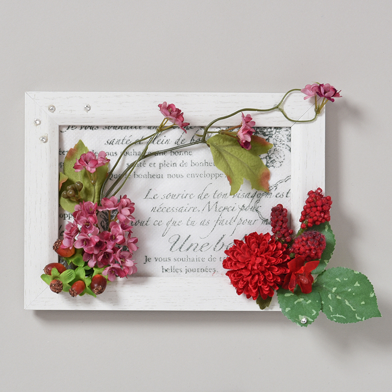 フラワーフォトスタンド