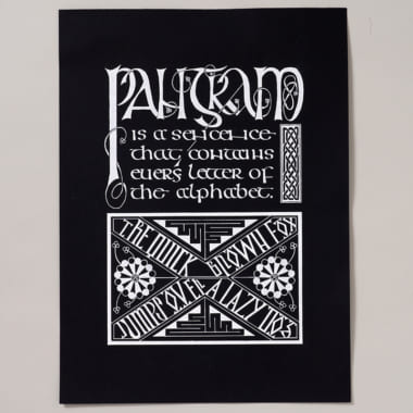 カリグラフィーアート