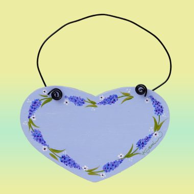 ラベンダーのミニサインプレート