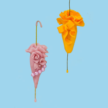 ミニアンブレラブローチ