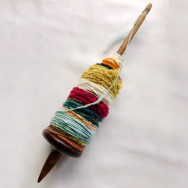 羊毛からはじめる糸紡ぎ