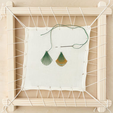 扇型のモチーフ