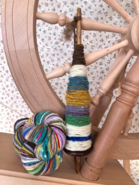 羊毛からはじめる糸紡ぎ