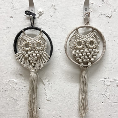 マクラメ　アクセサリー＆インテリア