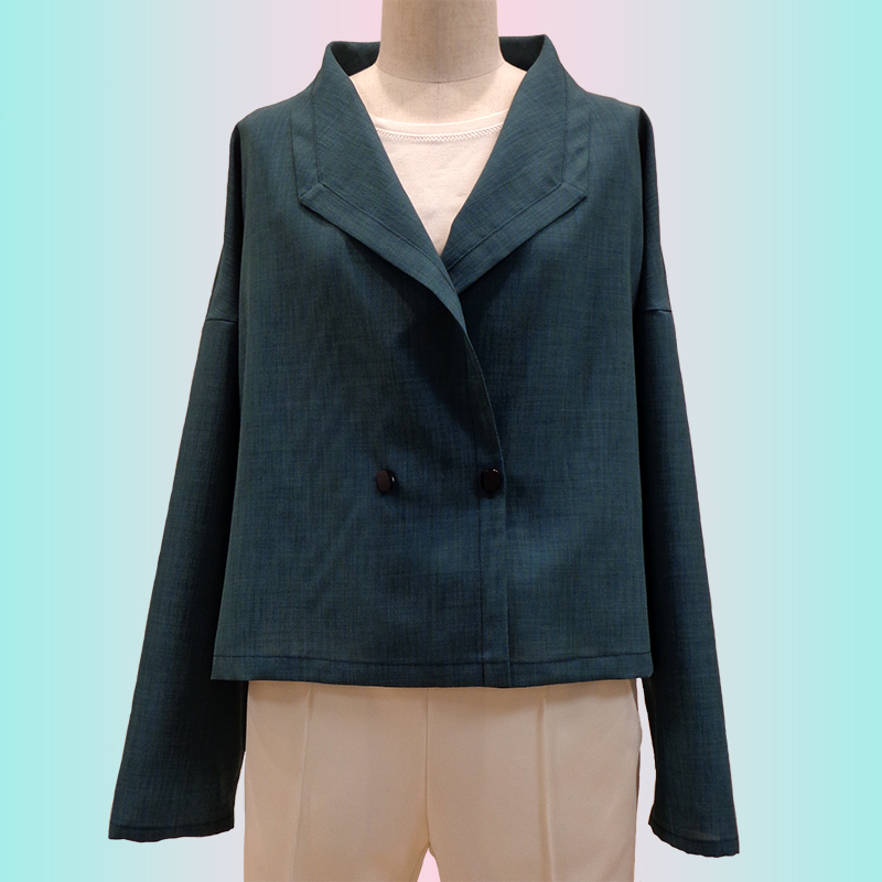 洋裁　ゆったりスリーブのジャケット