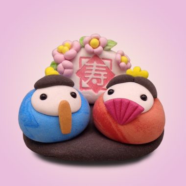 手のひらサイズのおひなさま
