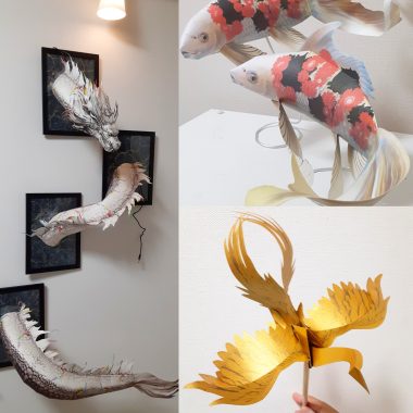 立体ペーパークラフト