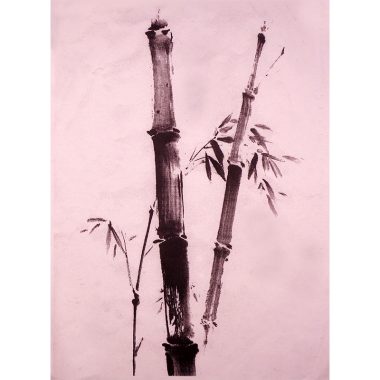 はじめての水墨画「竹」