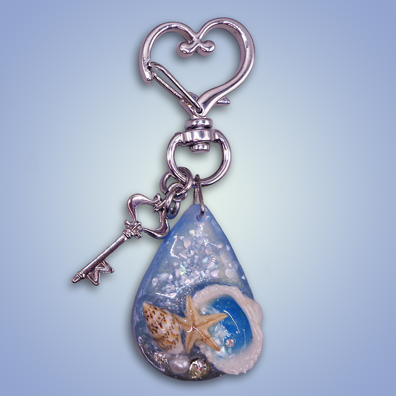 レジンキーホルダー