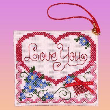 ハートのおしゃれエコバッグチャーム