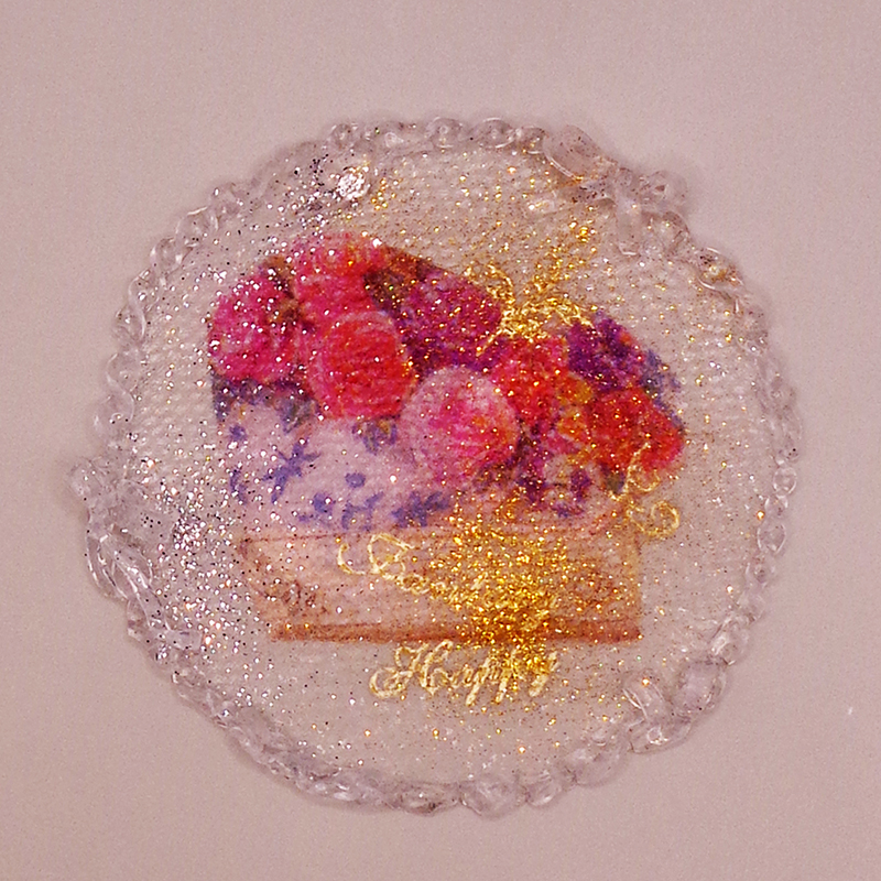 水洗いの出来るコースター