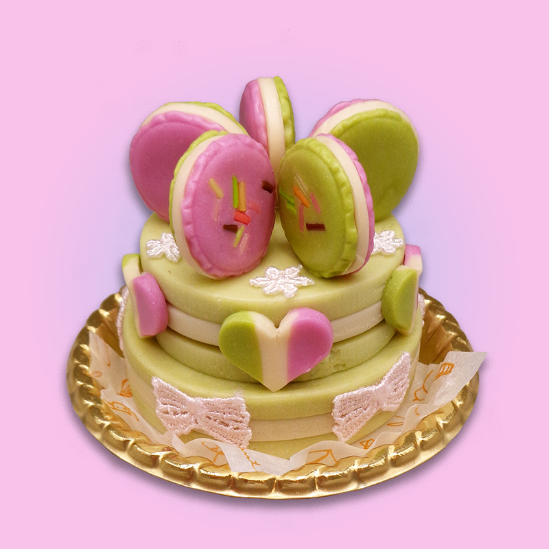 ピスタチオデコレーションケーキ